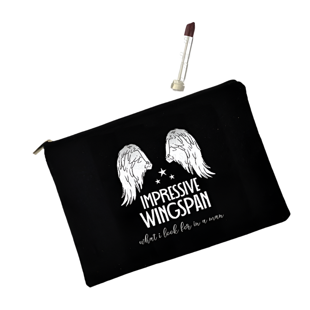 Acotar Book Lovers Canvas Cosmetic Bags
