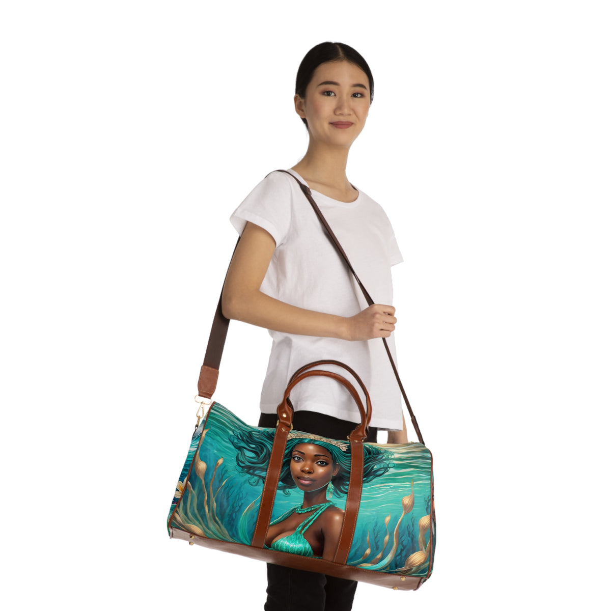 The Teal Mermaids - Woodland Adventures Weekender Bag