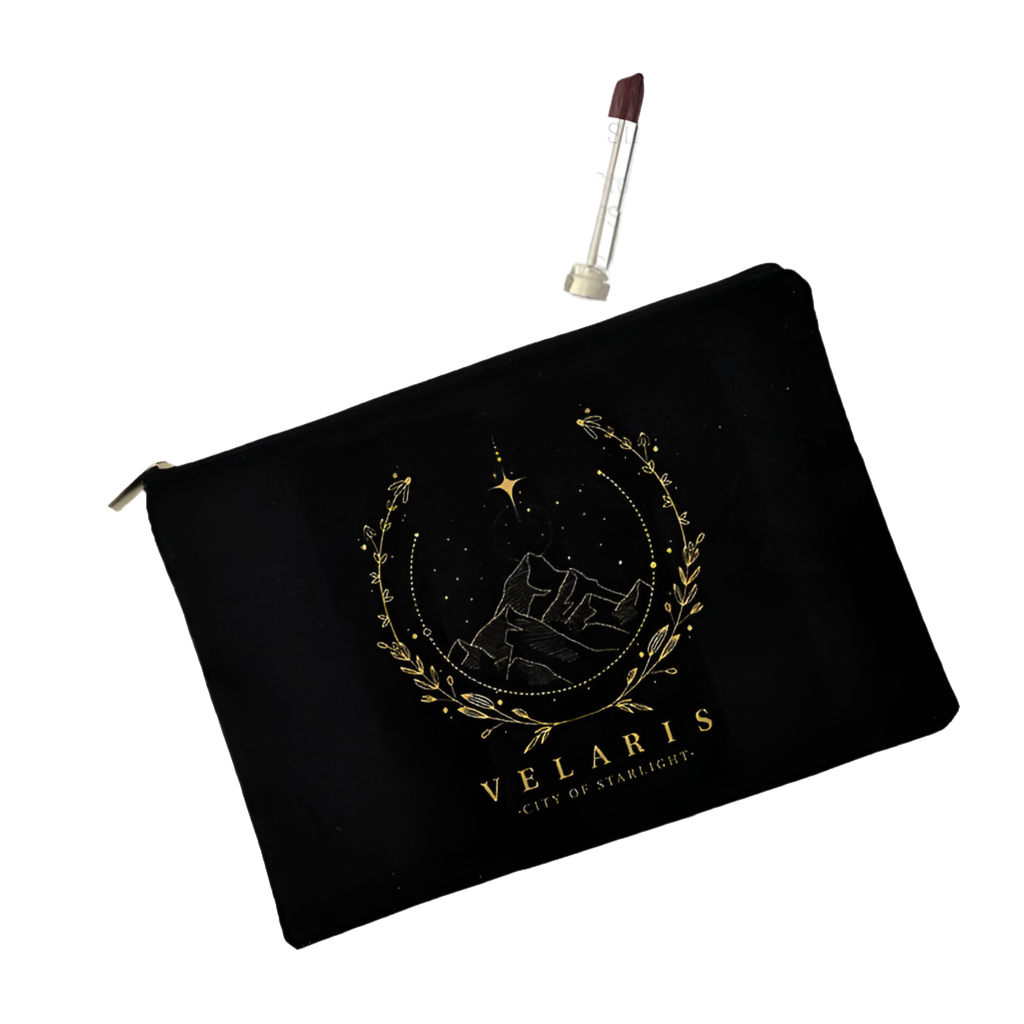 Acotar Book Lovers Canvas Cosmetic Bags