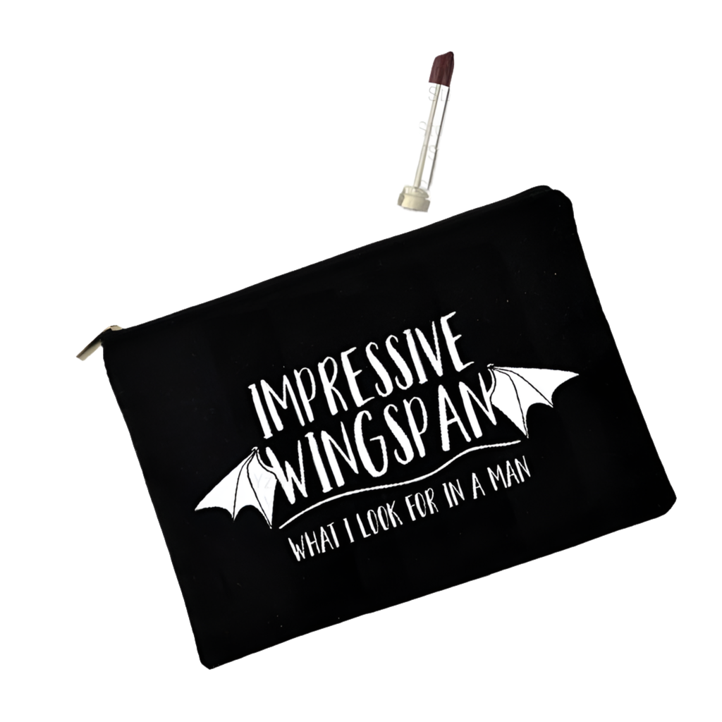 Acotar Book Lovers Canvas Cosmetic Bags