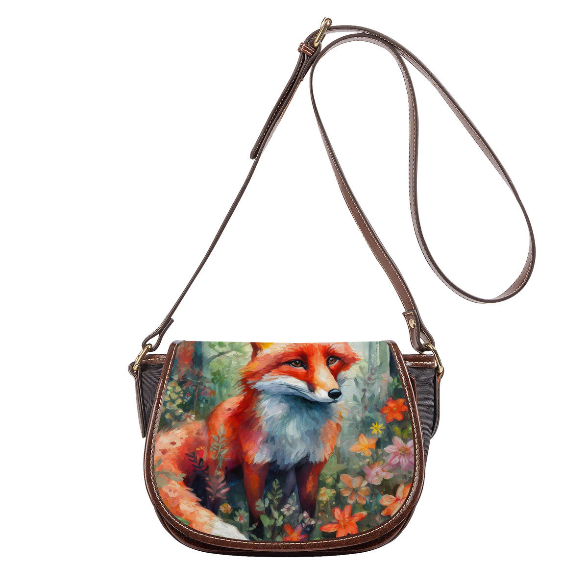 Woodland Fox Saddle Bag