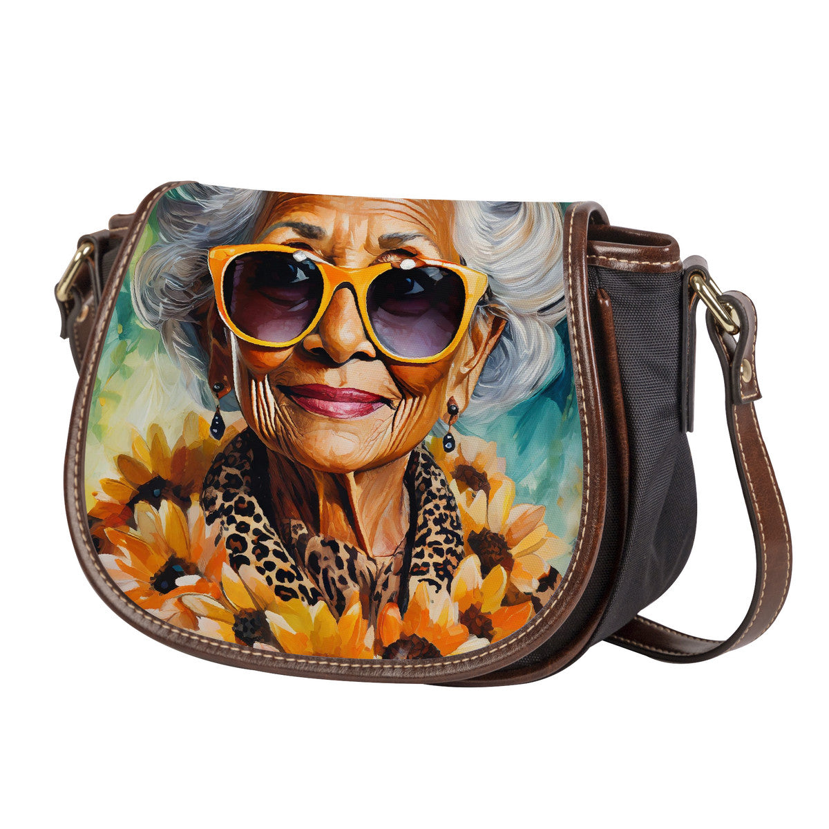 Sunny Fleur Saddle Bag