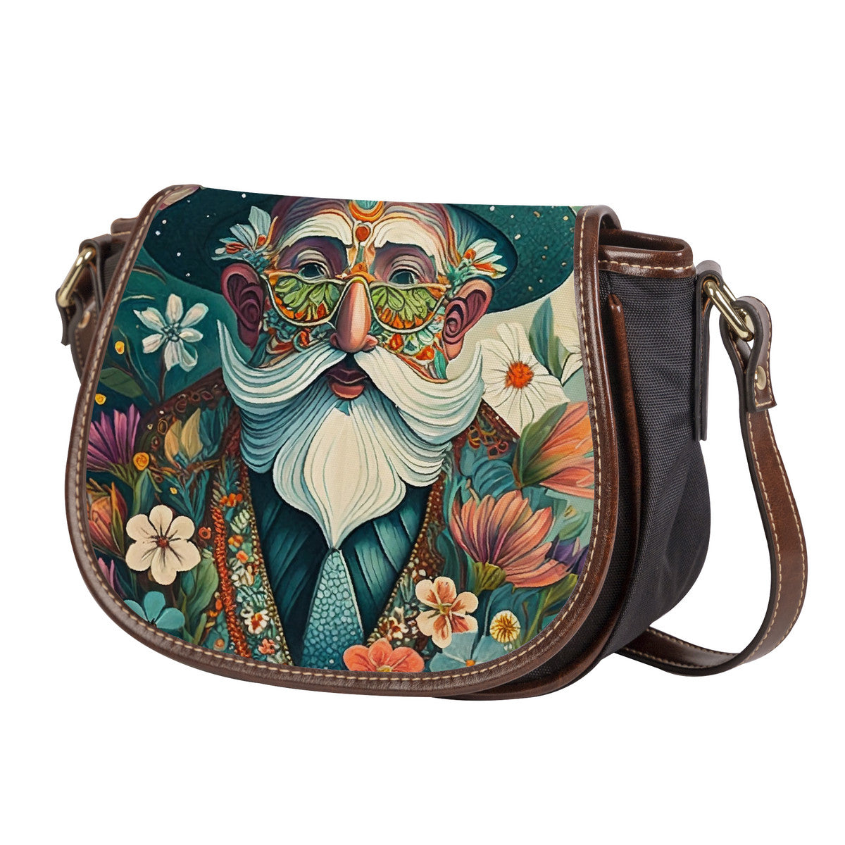 Woodland Wisened Elder Saddle Bag