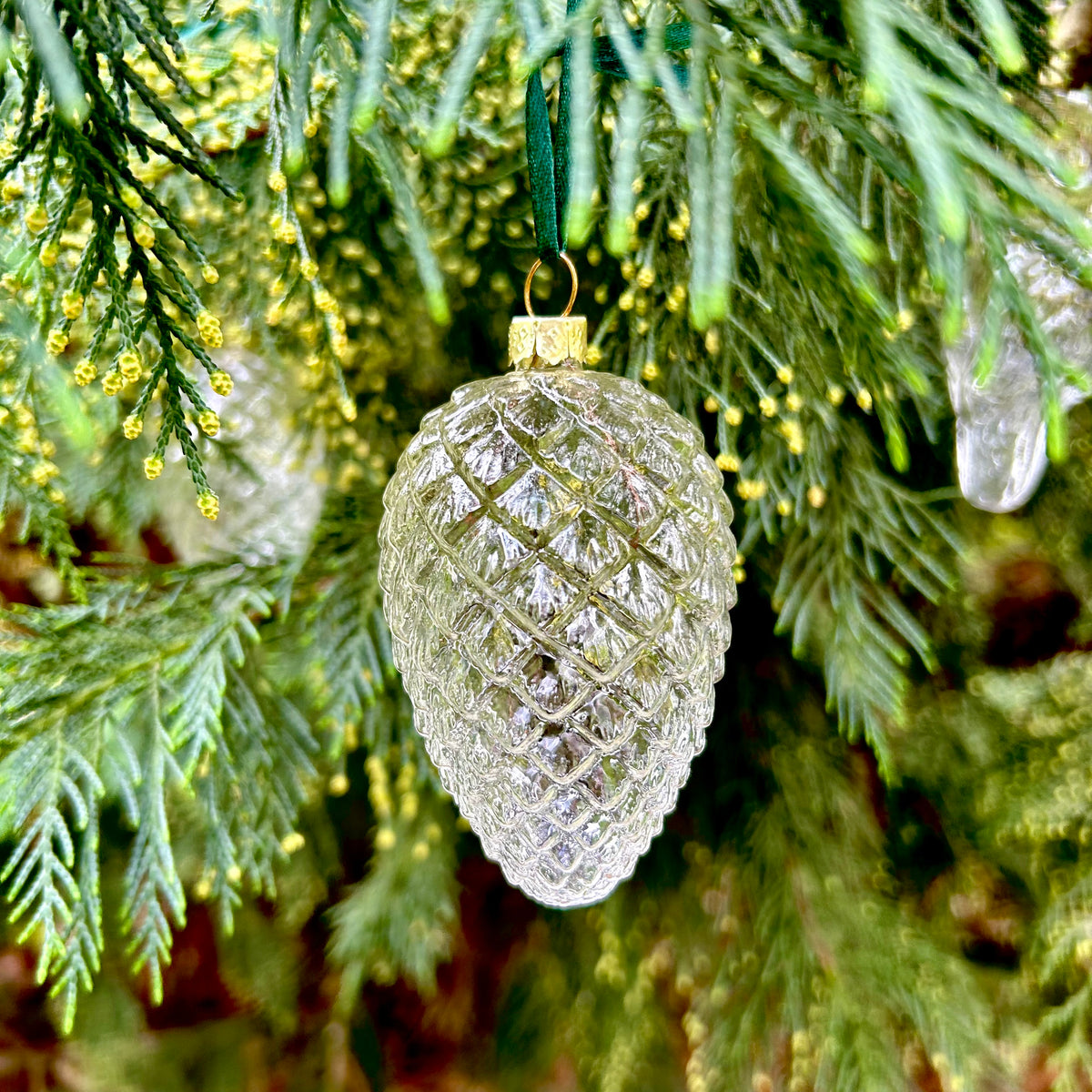 5 Pieces x DIY Paintable Fillable Christmas Decoration Glass Ornaments 110*50mm