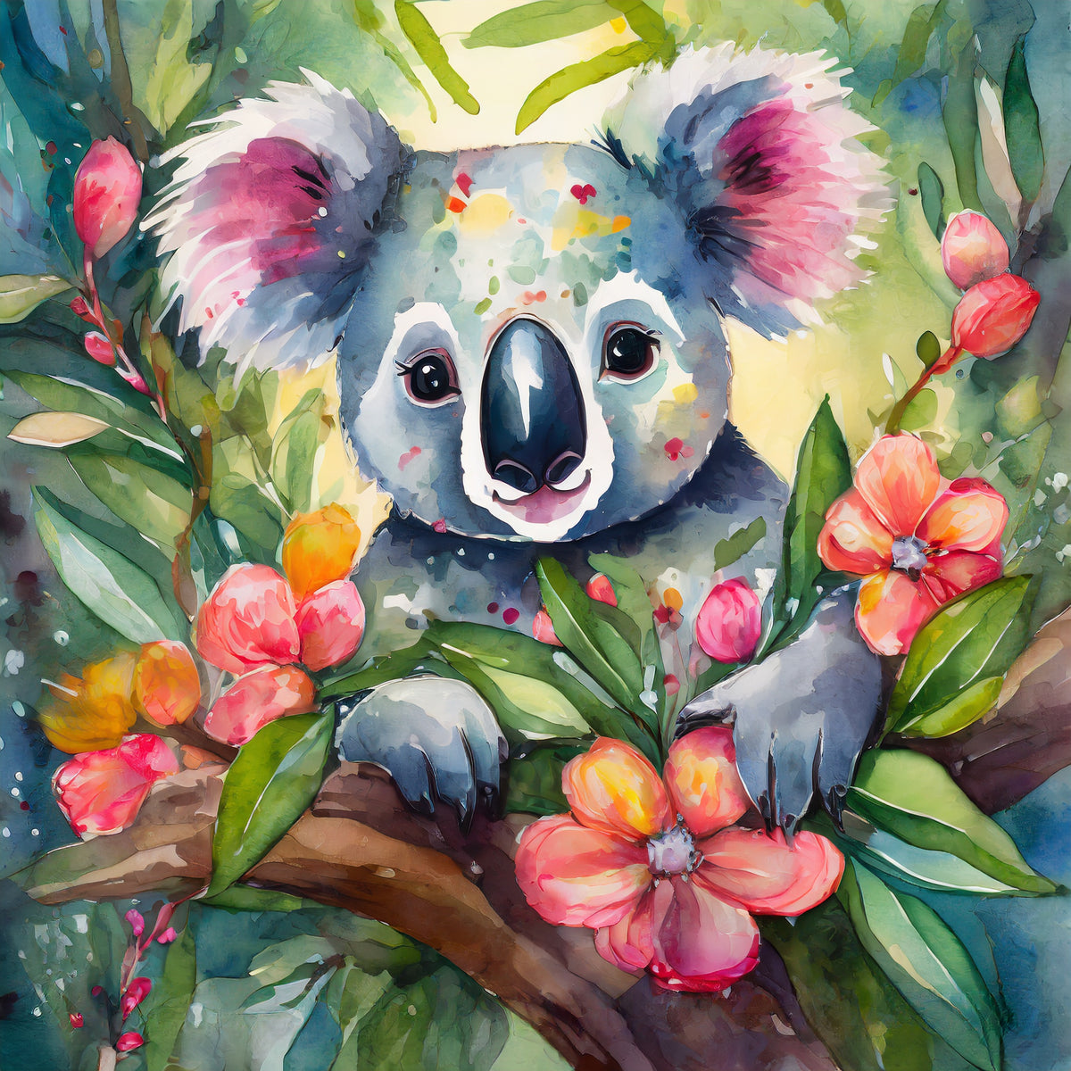 Garden Koala Cushion Cover