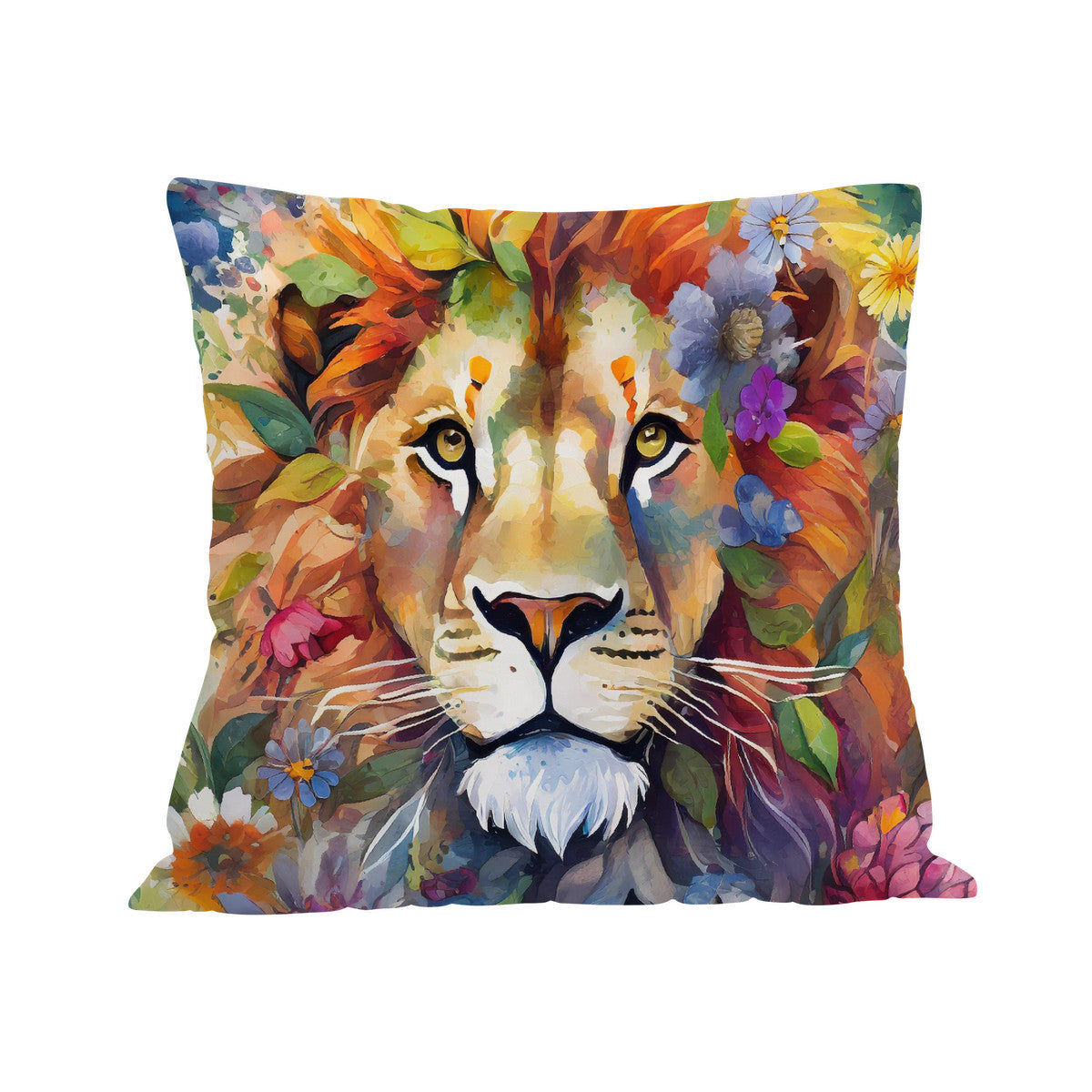 Garden Lion Cushion Cover