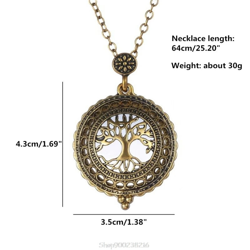 Magnifying Glass Pendant Necklaces