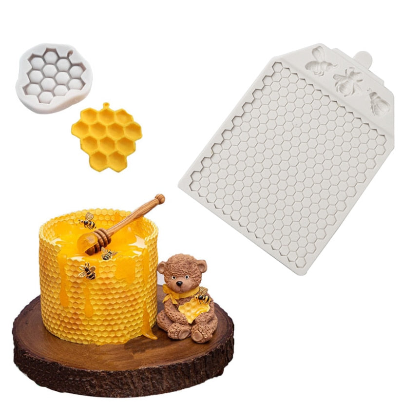 Honeycomb Bee Silicone Mould Baking & Crafting Tools