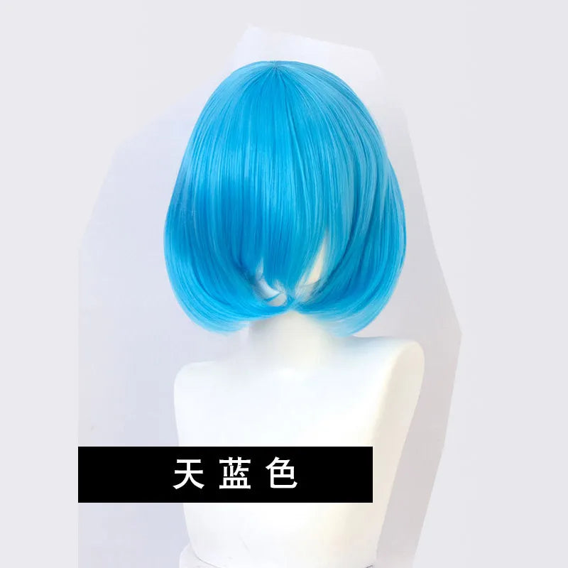 Extra Long Wavy or Straight Wigs with Full Bangs Heat Resistant