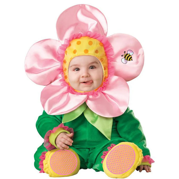 Wee Little Cutie Pie Baby Christmas Halloween Costume Rompers