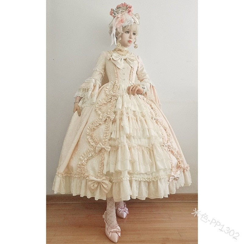 Rococo Queen Halloween Carnival Palace Cosplay Book Week Costume