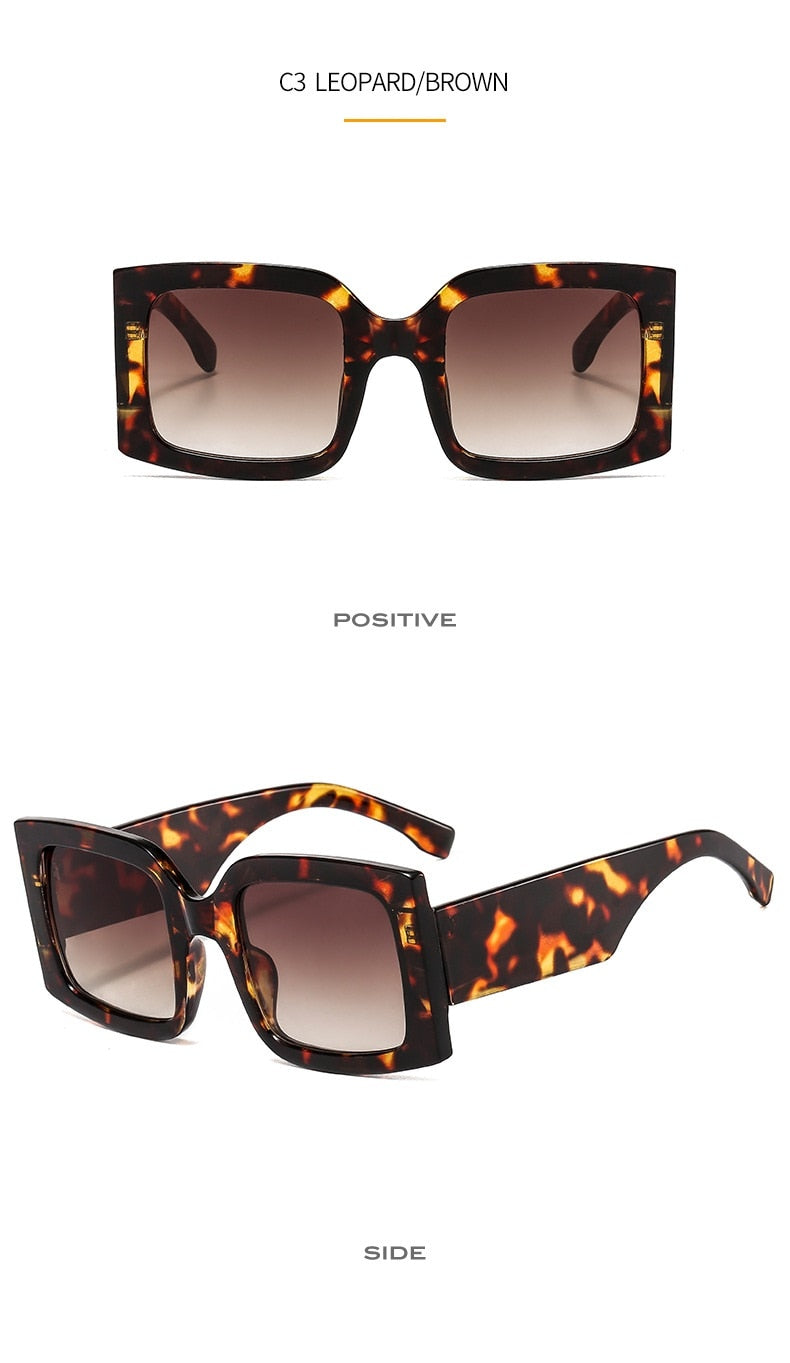 Chunky Monkey Square Sunglasses