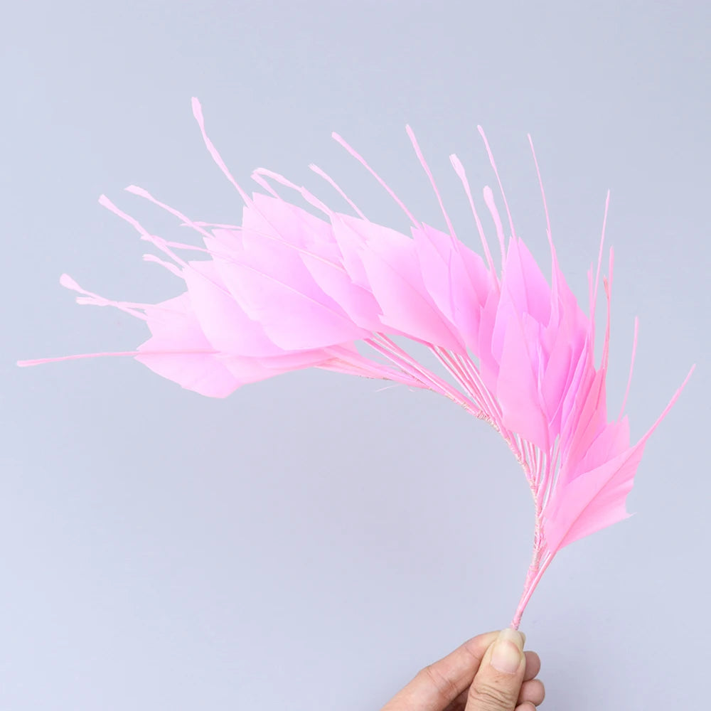 1pc Dyed Goose Feather 25-30CM DIY Crafts
