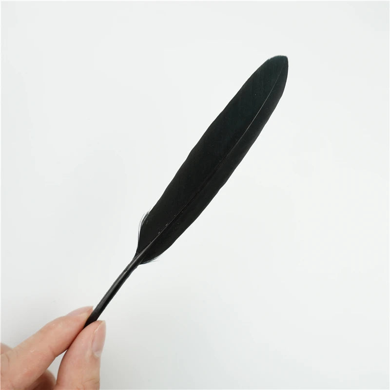 100pcs 10-15cm Dyed Duck Feathers DIY Crafts