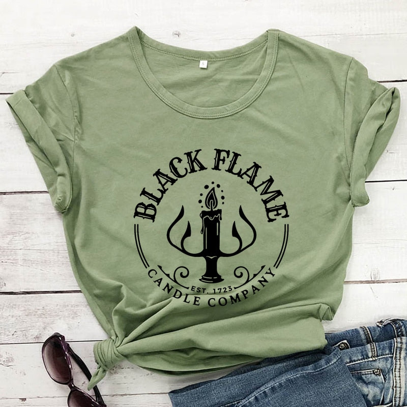 Black Flame Hocus Pocus T-shirt