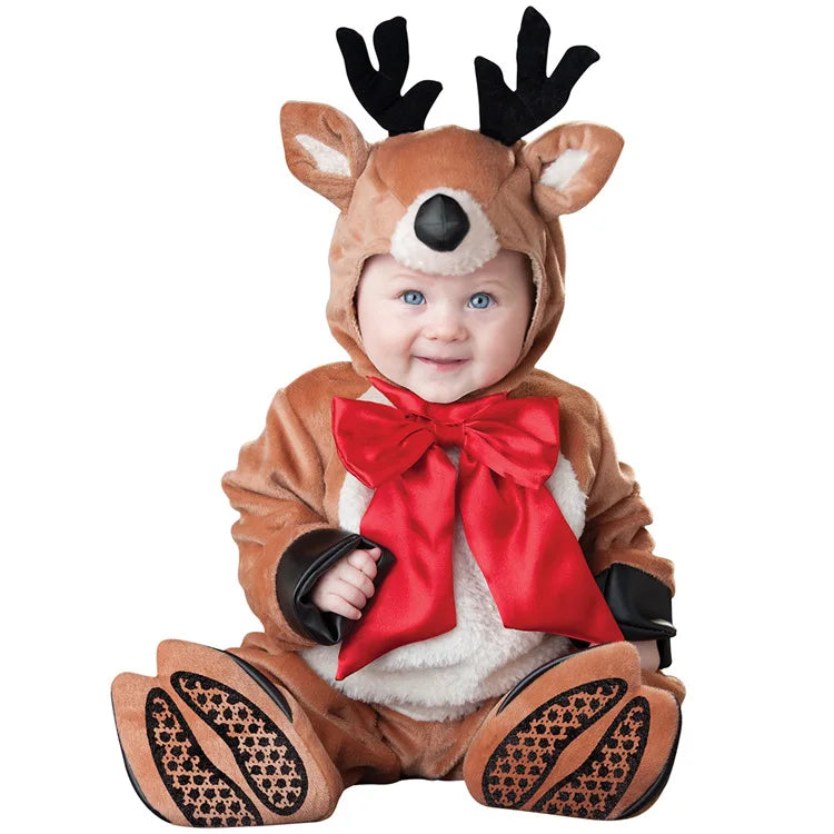 Wee Little Cutie Pie Baby Christmas Halloween Costume Rompers