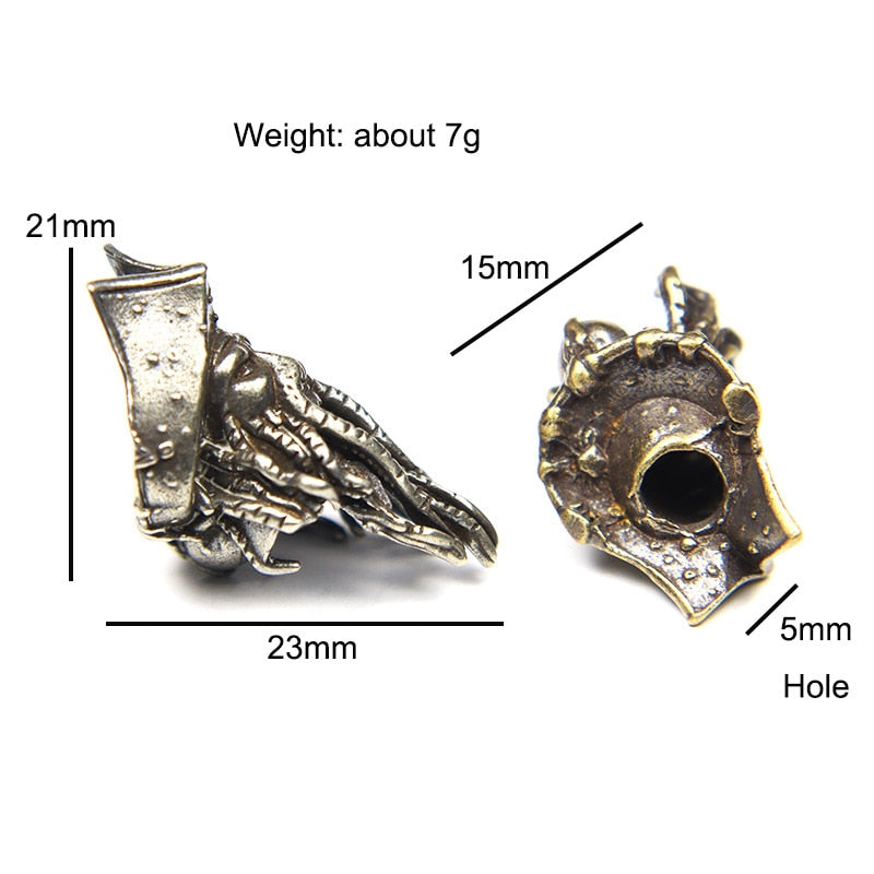 Pirate Captain Cthulhu Beard Bead