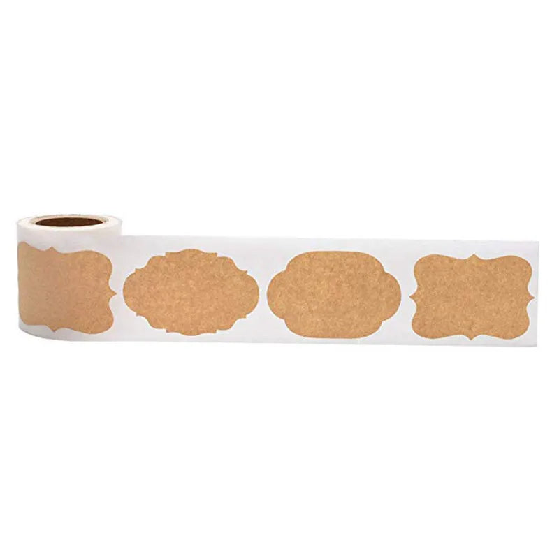 300Pcs/Roll Chalkboard Label Stickers Removable and Waterproof