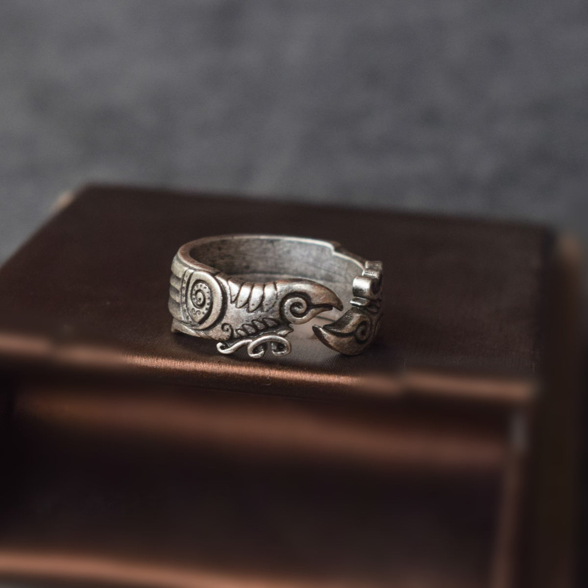 Odin's Ravens Rune Ring