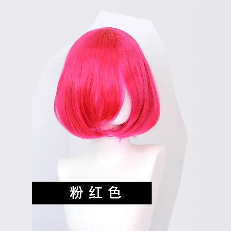 Extra Long Wavy or Straight Wigs with Full Bangs Heat Resistant