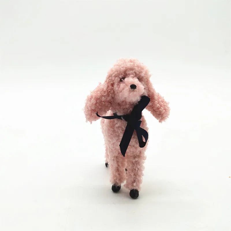 9cm Teddy Dog Mini Poodle Plushie Toy