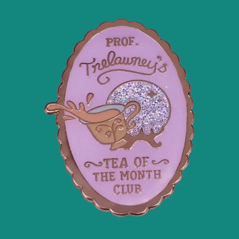 Professor Trelawney's Tea of The Month Club Enamel Lapel Pins Brooch