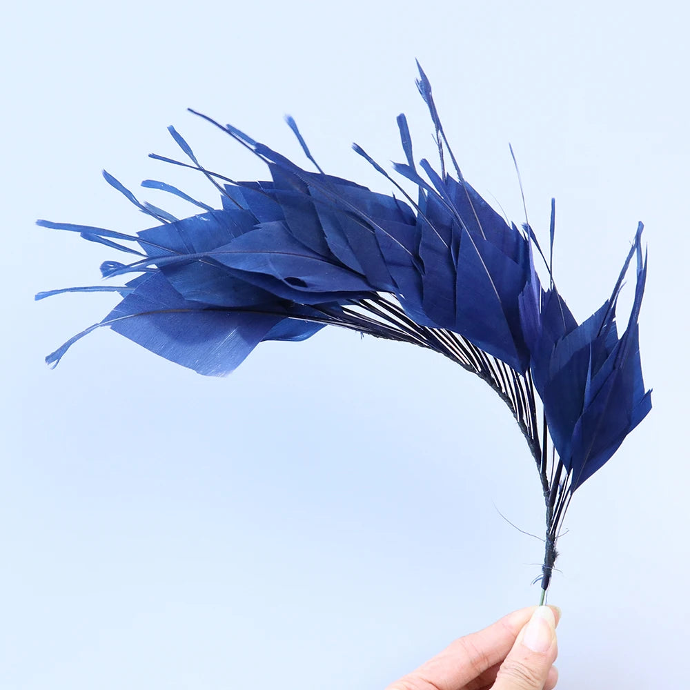 1pc Dyed Goose Feather 25-30CM DIY Crafts