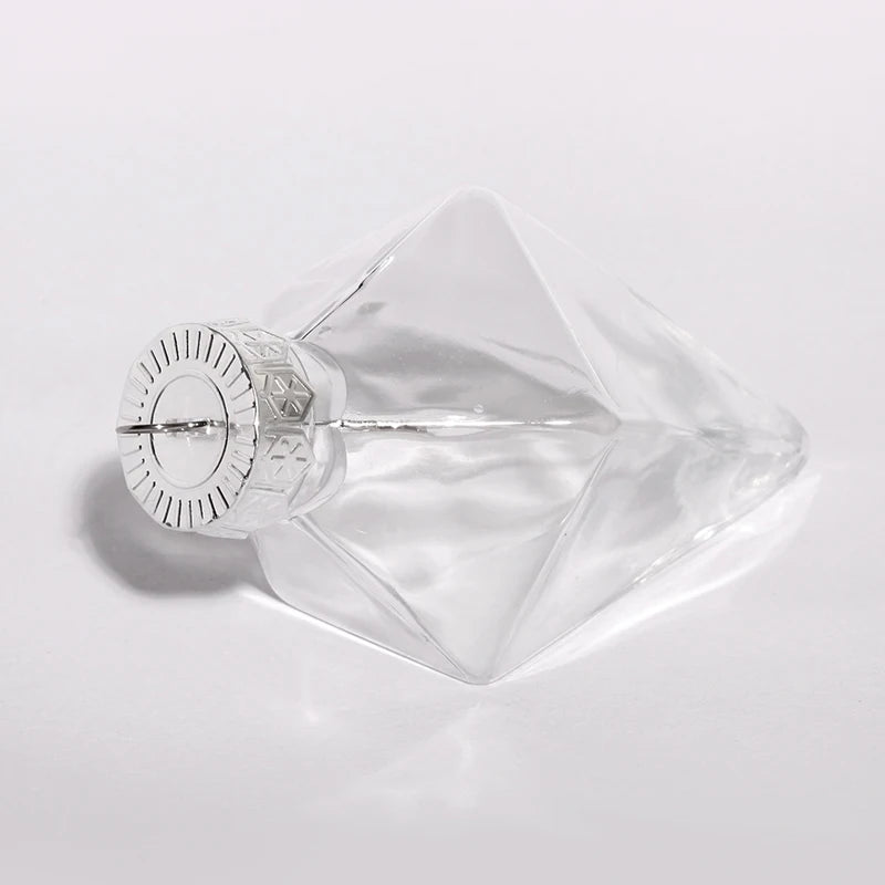 Twenty DIY Paintable Fillable Shatterproof Christmas Decoration Ornaments 115mm Plastic Diamond