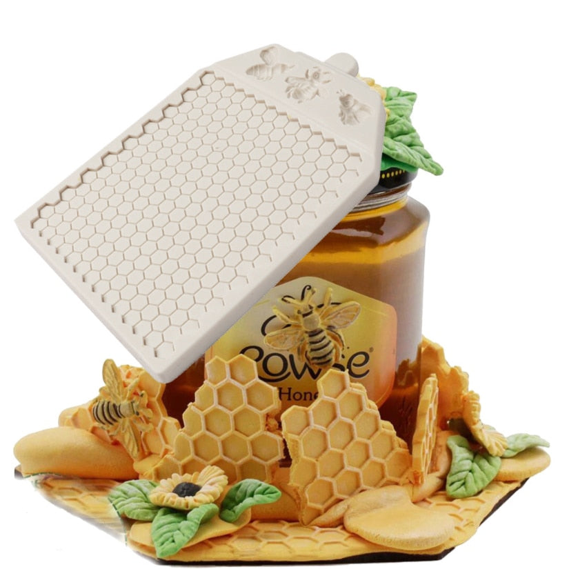 Honeycomb Bee Silicone Mould Baking & Crafting Tools