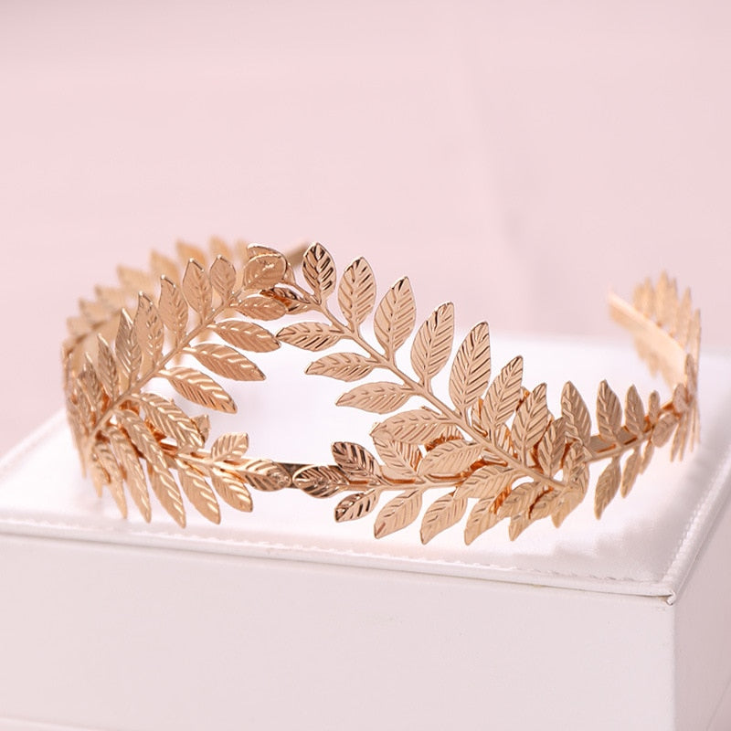Greek Goddess Olive Leaf Branch Crowns.