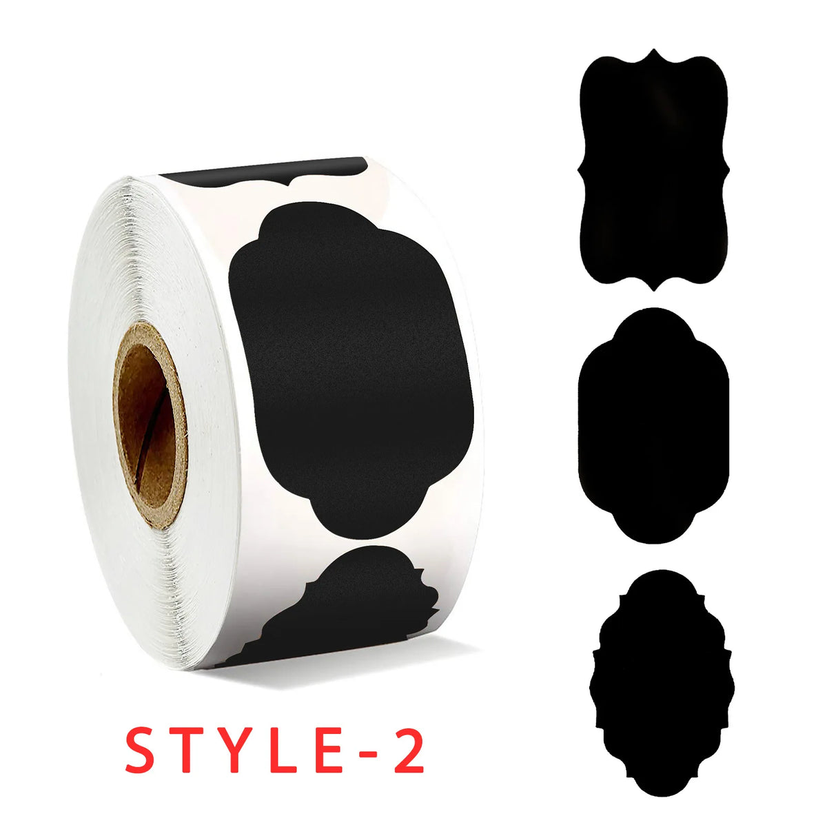 300Pcs/Roll Chalkboard Label Stickers Removable and Waterproof