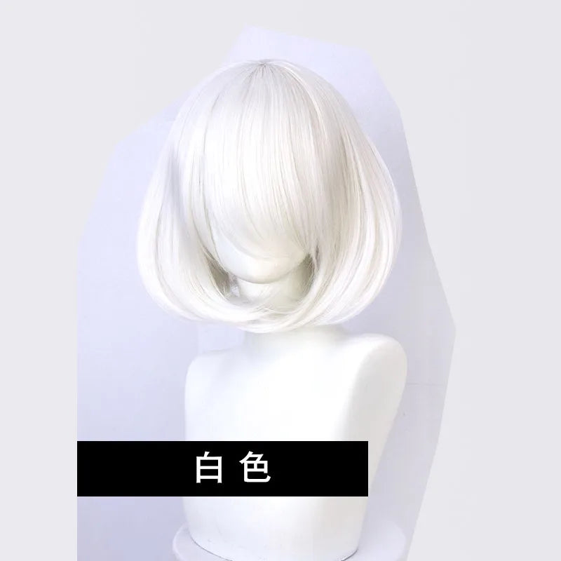 Extra Long Wavy or Straight Wigs with Full Bangs Heat Resistant