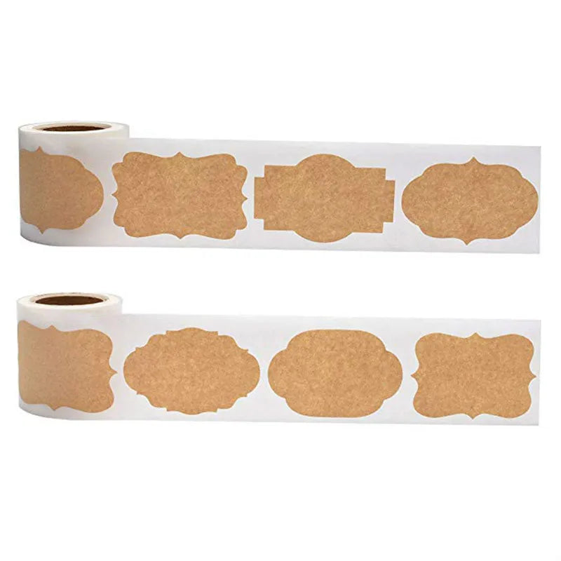 300Pcs/Roll Chalkboard Label Stickers Removable and Waterproof