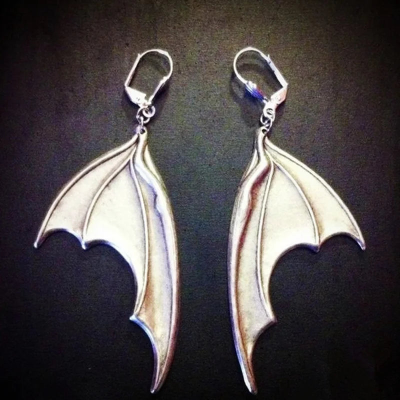 Vampire Bat Wing Earrings Halloween Jewellery