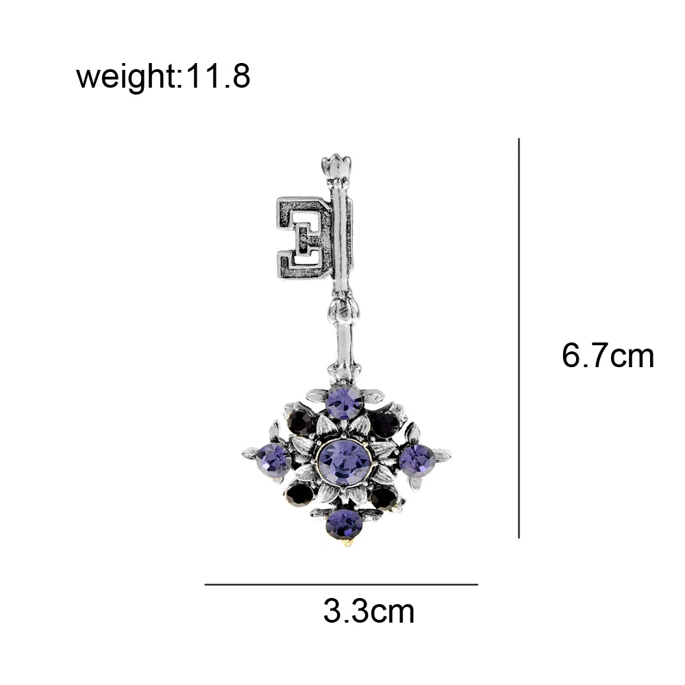 Antique Key Brooch