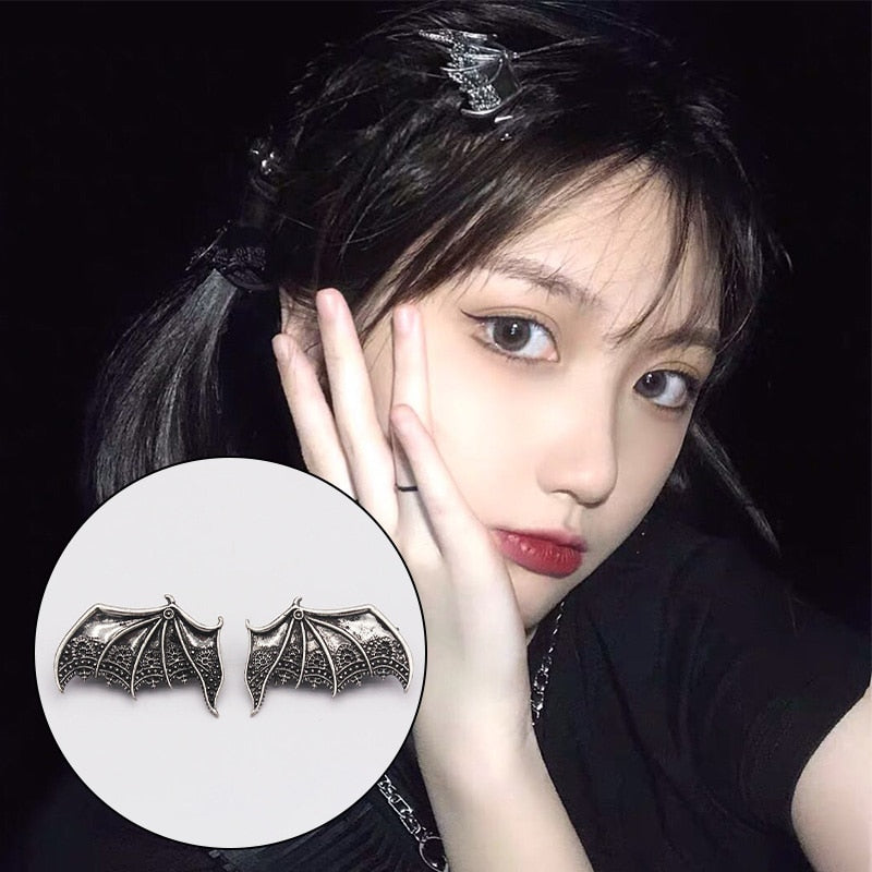 Bat Wings Hair Clips