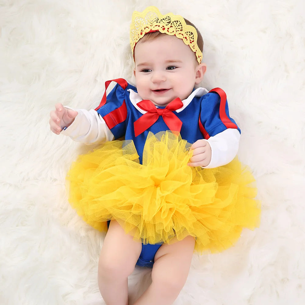 0-2Y 3pcs Girl Baby Superhero Suit Costume Newborn Clothing Sets