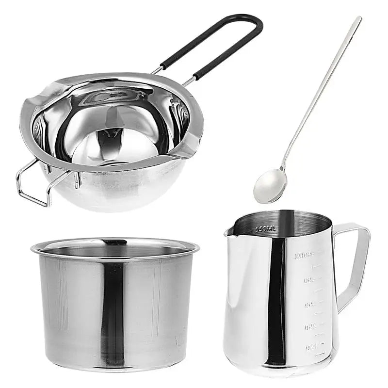 Candle Making Kit Pouring Pot Wicks Sticker DIY Candle Craft Tools