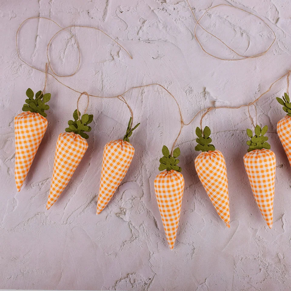 Carrot Easter Decorations, Ornaments, Craft Items