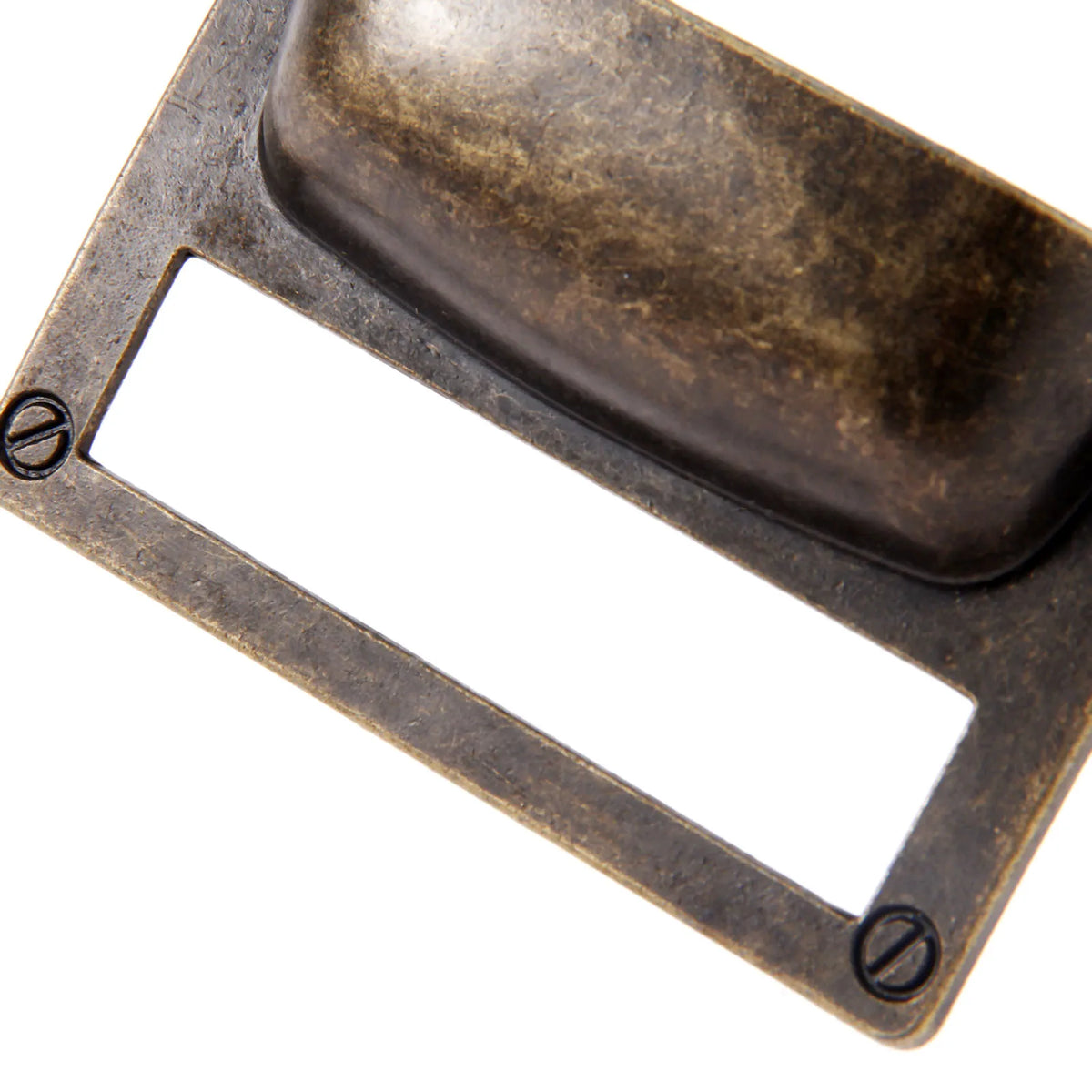 Apothecary Card Holder Label Handles for Furniture