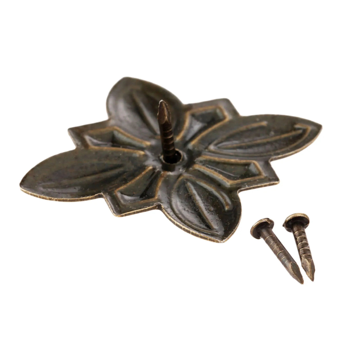 50 Antique Bronze Furniture Upholstery Nail Tacks