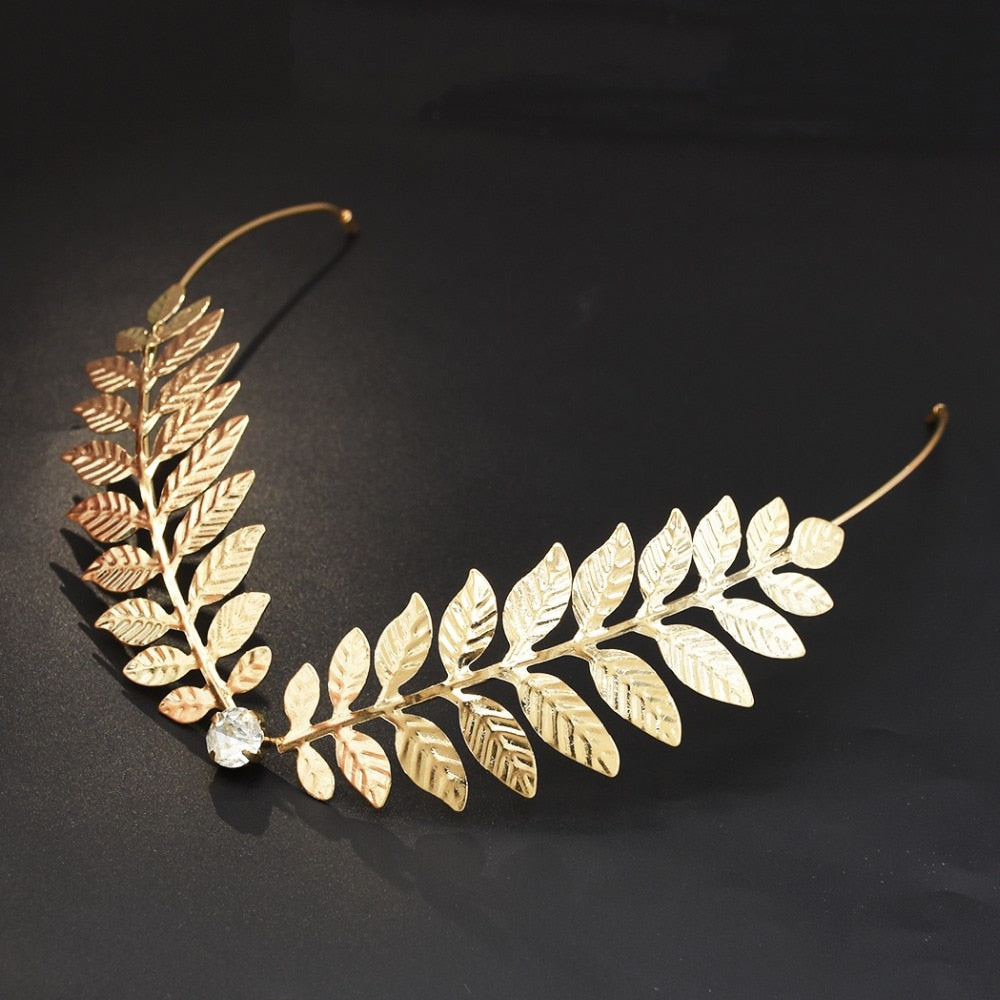 Greek Goddess Olive Leaf Branch Crowns