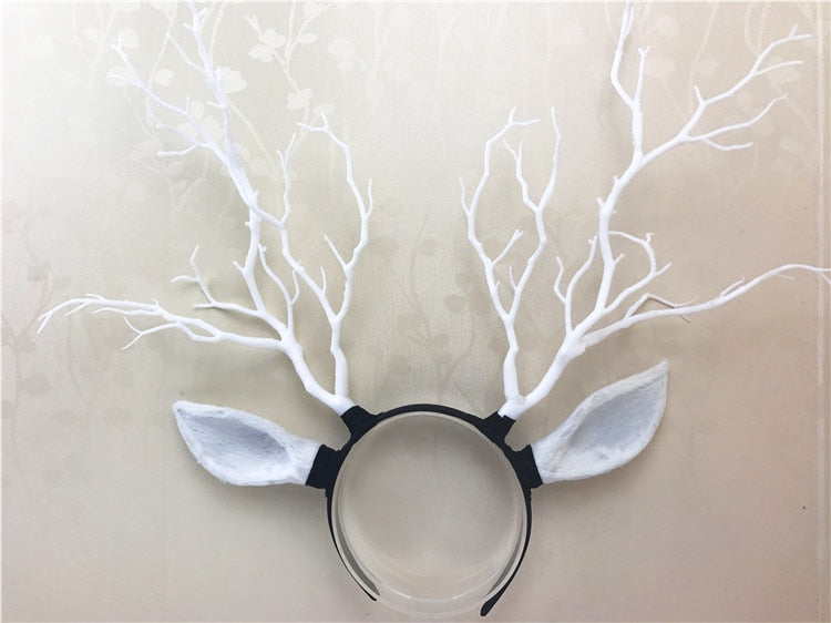 Forest Lord Deer Ear and Tree Branch Crown