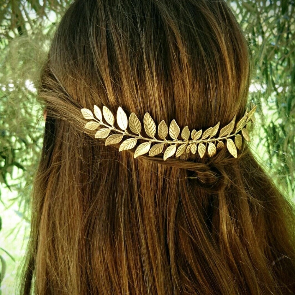 Greek Goddess Olive Leaf Branch Crowns