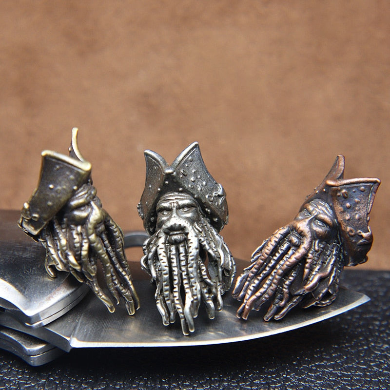Pirate Captain Cthulhu Beard Bead