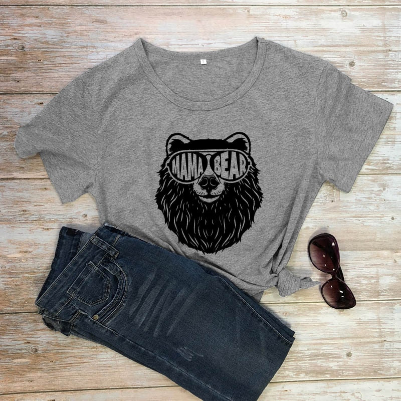 Mama Bear Cotton T-shirt