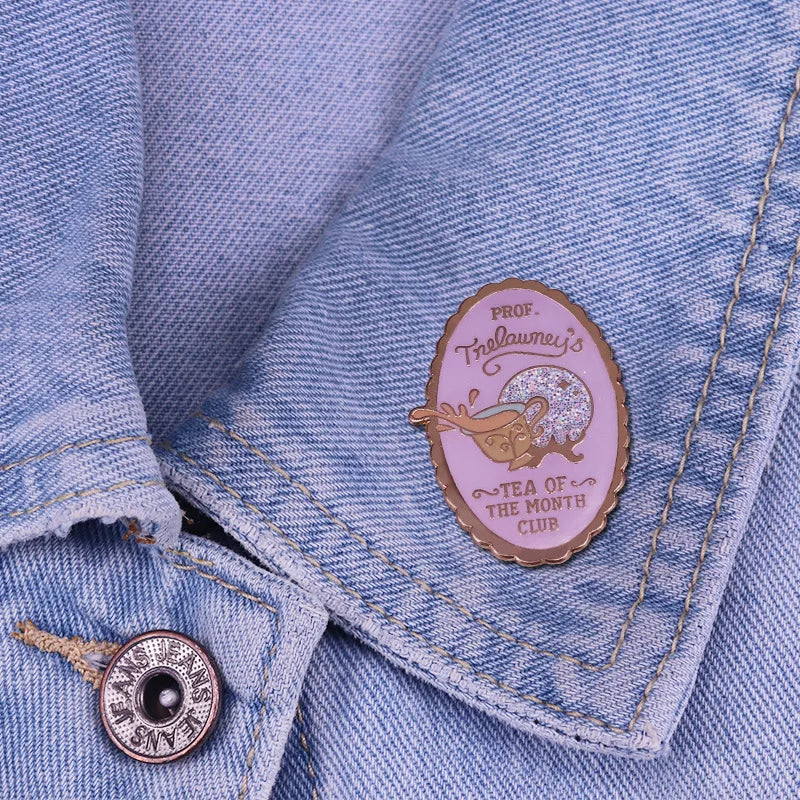 Professor Trelawney's Tea of The Month Club Enamel Lapel Pins Brooch