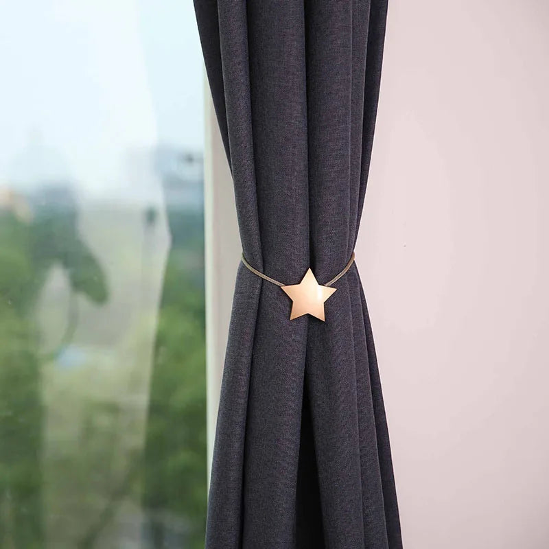 Star Curtain Tieback Buckle 1Pc