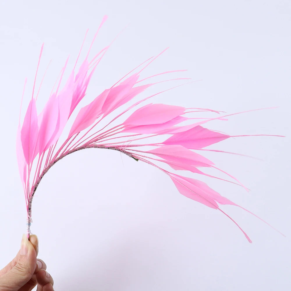 1pc Dyed Goose Feather 25-30CM DIY Crafts