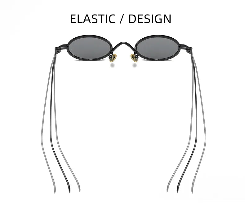 Frank's Round Metal Sunglasses UV400 Sun Glasses